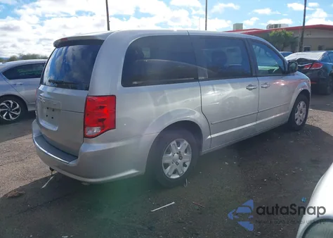 2012 Dodge Grand Caravan Se/Avp from USA, damaged, VIN 2C4RDGBG3CR360341
